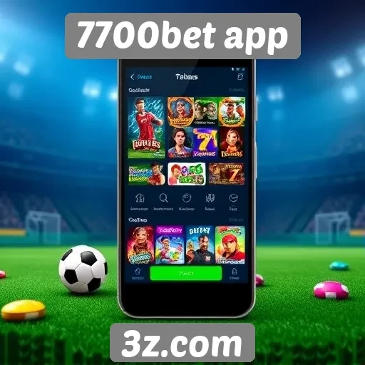 7700bet app análise das opções de jogos disponíveis