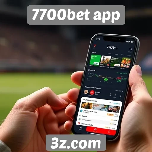 Comodidade e acessibilidade do 7700bet app