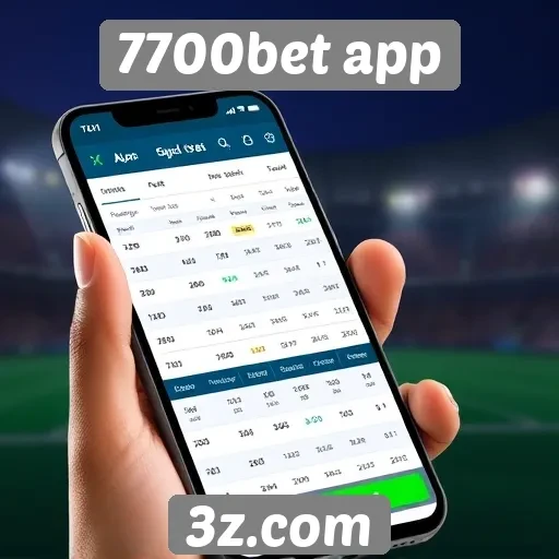 Comparativo de odds no 7700bet app